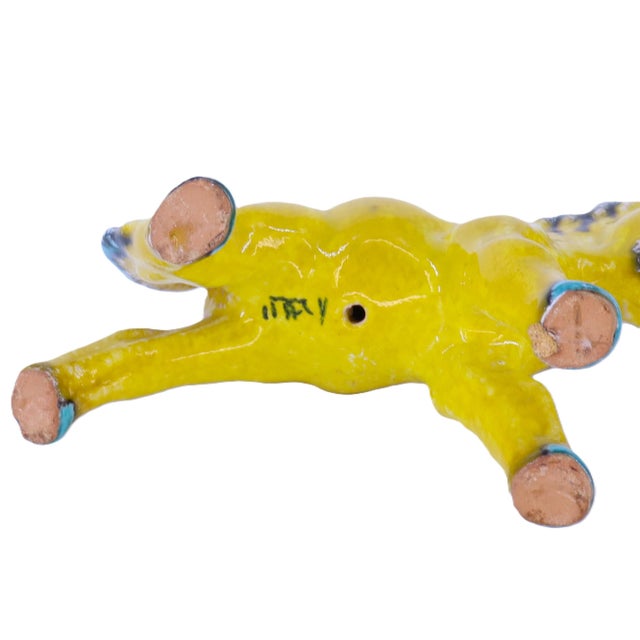Vintage Vietri Donkey Figurine For Sale - Image 9 of 9