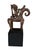 African Superb African Dogon Bronze Horseman Cast Handmade Mali 5.75"h For Sale - Image 3 of 6