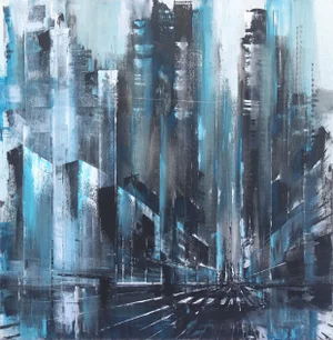 ''Manhattan Spirit'' Original Artwork by Ivana Milosevic