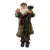 Northlight 48-Inch Standing Santa Christmas Figure With Bird Nest & Sack of Presents For Sale