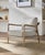 Surya Becki Owens x SURYA Gaviota Accent Chair Beige For Sale - Image 4 of 9