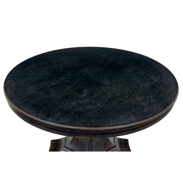 Wood Swedish Art Deco Painted Center Table by Aktiee Bolaget Mobilia, 1930 For Sale - Image 7 of 9
