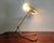 Gold Mid-Century Brass Table Lamp from OMI, Germany, 1970s For Sale - Image 8 of 17