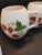 Absolutely Fresh! Vintage Hobbiest Handpainted Strawberry Mugs, a set