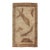 Galerie Shabab Collection Mid-20th Century Handmade English Art Deco Style Throw Rug in Brown For Sale