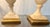 1950s Alabaster Balustraude Gilt Tole Flower Table Lamp - a Pair For Sale - Image 4 of 7