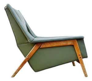 Vintage Danish Modern Lounge Chair by Folke Ohlsson for Dux