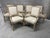 Antique French Carved Fruitwood Louis XVI Style Arm Chairs - Set of 6 For Sale - Image 4 of 12