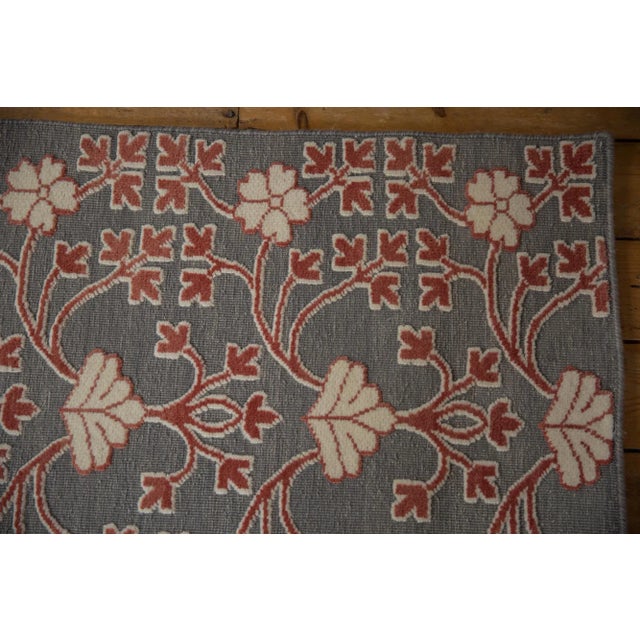 Gray New Indian Samarkand Design Rug - 5' X 8'2" For Sale - Image 8 of 11