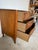 1960s Vintage French Provincial Louis XV Style Walnut & White Marble Top Three-Drawer Commode For Sale - Image 14 of 16