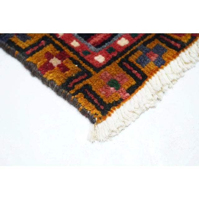 1970s Vintage Heriz Rug 7'8'' X 11'0'' For Sale - Image 5 of 11
