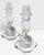 Cambridge Dolphin Fish Clear Glass Candlesticks For Sale - Image 13 of 18
