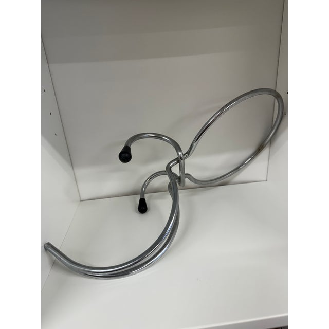 Mid 20th Century Vintage Chrome Tableside Champagne Bucket Stand For Sale - Image 5 of 5