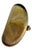 Gold Judith Leiber Gold Ribbed Half Oval Onyx Gem Crystal Minaudiere Evening Bag For Sale - Image 8 of 15