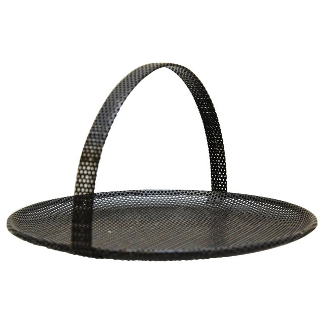 Enameled Metal Plate by Mathieu Matégot for Artimeta, 1950s For Sale - Image 9 of 9