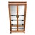 Raymond Sobota for Century Chin Hua Burlwood Illuminated Display Cabinet For Sale