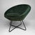 Green Velvet Lucena Lounge Chair, 2000s For Sale - Image 9 of 9