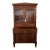 Antique 1800s Flame Mahogany Sheraton-Style Secretary For Sale