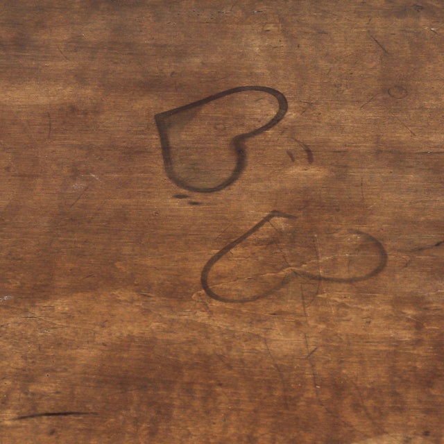 Hepplewhite Antique 1800's Hepplewhite Style Solid Walnut Pembroke Table With Drawer & Inlay For Sale - Image 3 of 7