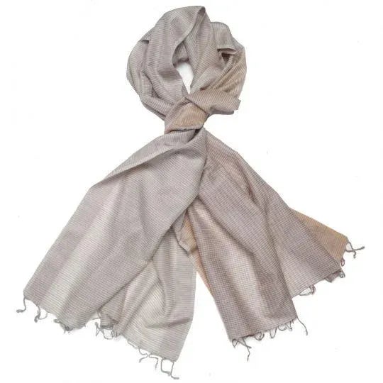 Indian Penelope Desert Sand Scarf For Sale - Image 3 of 3