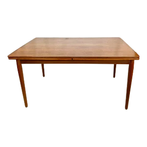 Vintage Danish Extendable Dining Table Made by Sibast