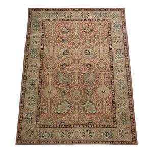 Pakistani Lahore Tabriz Design Rug 8'10" X 6'0"