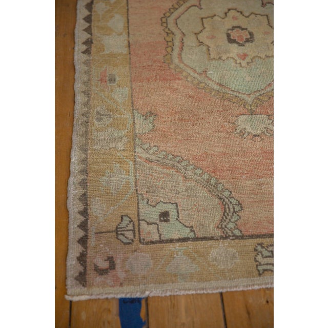 Vintage Distressed Oushak Rug - 2'10" x 5' For Sale - Image 9 of 12