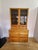 Vintage Danish Glass-Fronted Oak Display Cabinet from Vantinge Mobelindustri, 1970s For Sale - Image 12 of 18