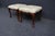 Pair of Henredon French Style Cherry Footstools For Sale In Philadelphia - Image 6 of 13