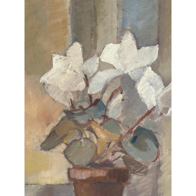 Billi Danielsson, Flowers in Pot, 1978, Oil on Canvas, Framed For Sale - Image 14 of 18