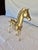Brass 20th Century Brass Equestrian Horse Sculpture For Sale - Image 8 of 12