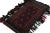Hand knotted in wool, this 2x4 Baluch scatter rug represents a new line of tribal carpets in the Modern Classics...