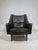 Black Leather Lounge Chairs attributed to Ib Kofod-Larsen, Denmark, 1960s, Set of 2 For Sale - Image 17 of 17