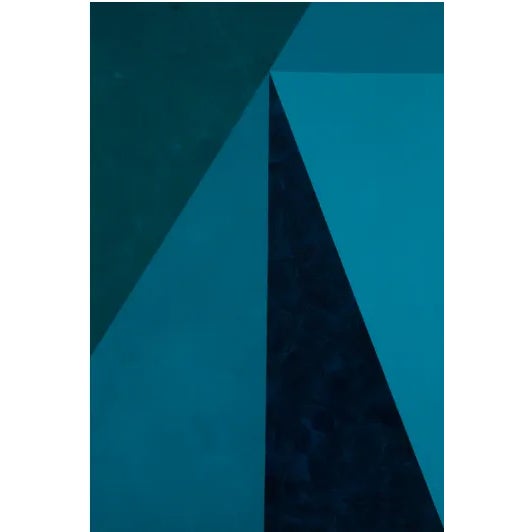 Not Yet Made - Made To Order Blue - "Dreamscape" Series No. 05, Contemporary Geometric, Large Canvas Art Print For Sale - Image 5 of 9