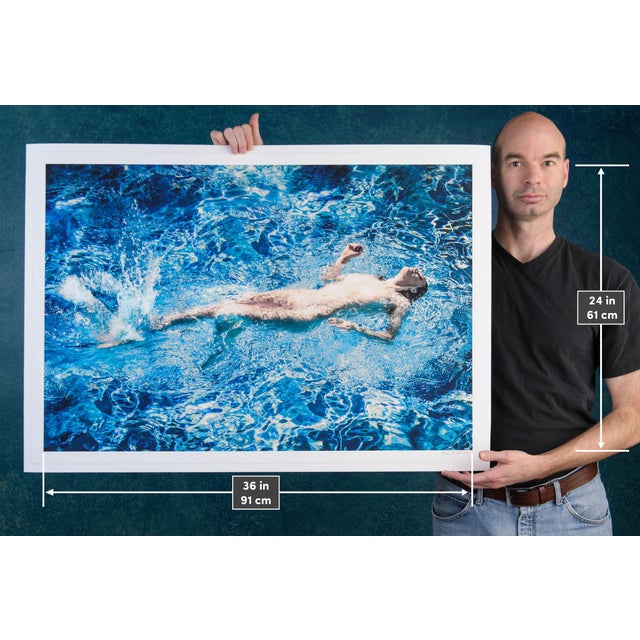 Contemporary Fine Art Photograph "Kick" Ed. 3/6 Signed Original Limited Edition Nude Woman by Aaron Knight For Sale - Image 4 of 7