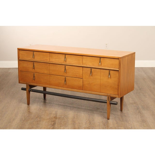 Mid Century Modern Walnut Dresser For Sale - Image 15 of 18