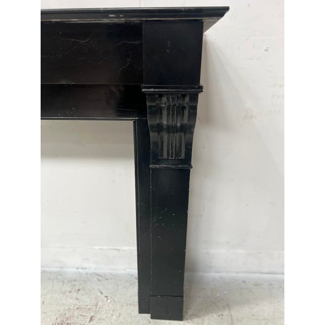 Napoleon III Fireplace with Black Marble Corbel, 1800s For Sale - Image 12 of 15