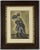 Noble Woman is an original drawing on paper realized by Erhard Klepper (1906-1980) in 1948. Mixed media: drawing and...
