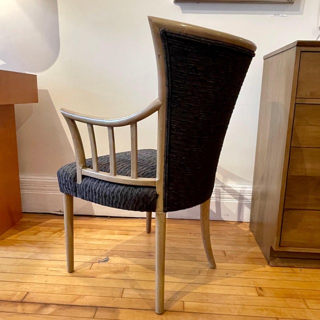 Mid 20th Century Mid Century Weiman Sculptural Wood Framed Chair For Sale - Image 11 of 12