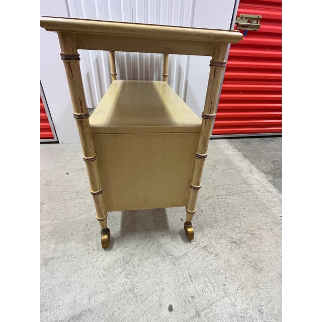 Wood 1970s Vintage Tea/Bar Wagon For Sale - Image 7 of 11