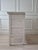Gustavian (Swedish) Early 20th Century Gustavian Style Whitewashed Maple Chest of Drawers (9 Words, Fully Defensible Now) For Sale - Image 3 of 11
