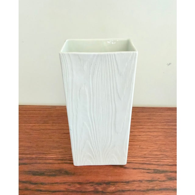 Vintage German Vase from Hutschenreuther Hohenberg, 1970s, in Very Good conditions. Designed 1970 to 1979 This piece has...