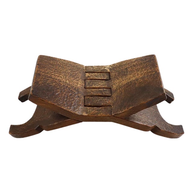 1960s Mexican Folding Stool Attributed to Don Shoemaker For Sale