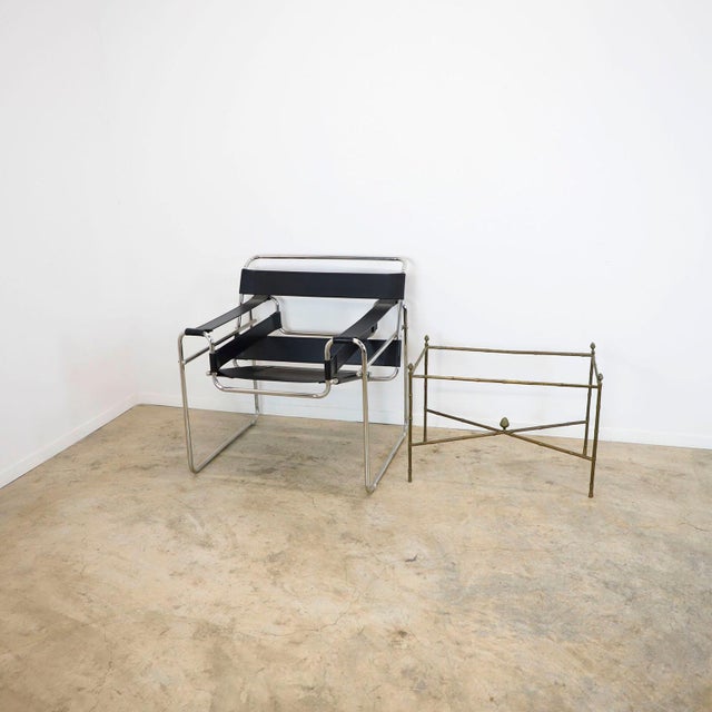 Arturo Pani 1960s Brass Side Table Attributed to Arturo Pani For Sale - Image 4 of 4