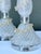 Mid-Century Modern Vintage Italian Murano Glass Lamps - A Pair For Sale - Image 3 of 12