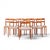 Nils Jonsson for Troeds Garmi Mid Century Swedish Teak Dining Chairs - Set of 8 Each chair measures: 18.5 wide x 18 deep x...