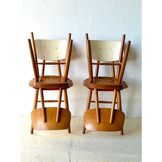 Bistro Chairs from Ton, 1960, Set of 4 For Sale - Image 17 of 18