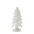 Rustic White Christmas Tabletop Trees (Set of 2) For Sale - Image 3 of 3