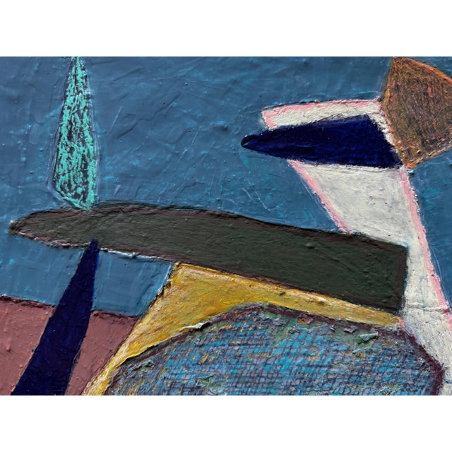 2020s "Ill Be Your Dandelion" Original Mixed-Media Abstract on Panel by Zac Woodiel For Sale - Image 5 of 7