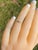 Metal Early 20th Century The Gromo: Antique Yellow Gold Hand Engraved Mid Finger or Child's Ring, Size 3 For Sale - Image 7 of 7